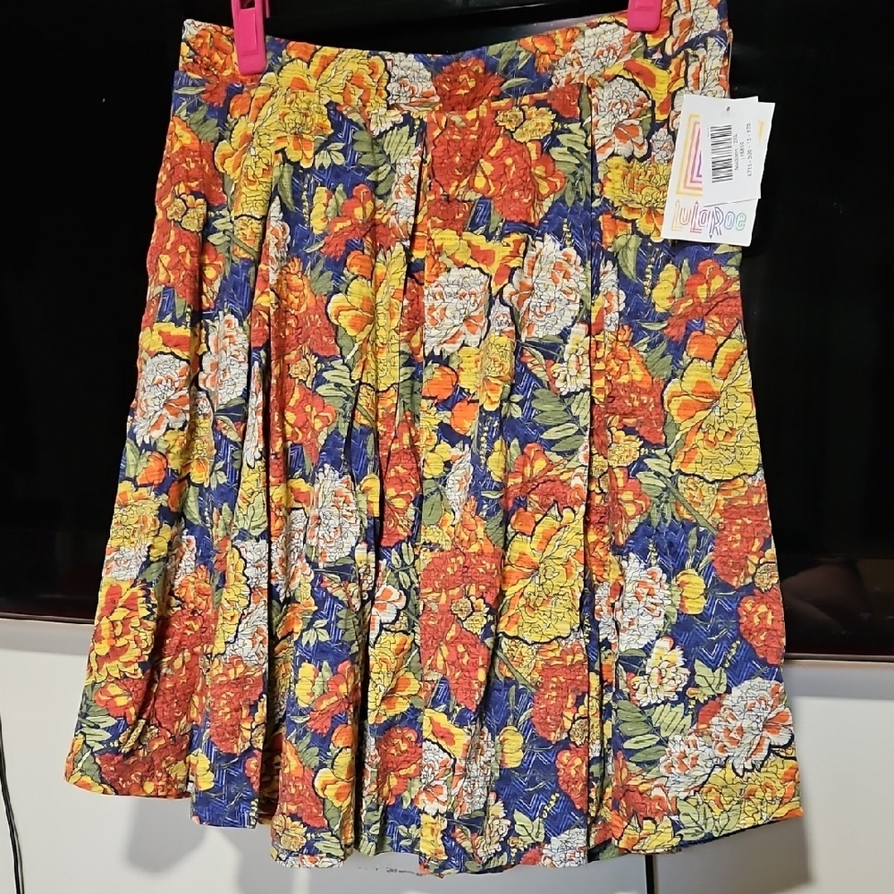Madison Floral Pleated Skirt